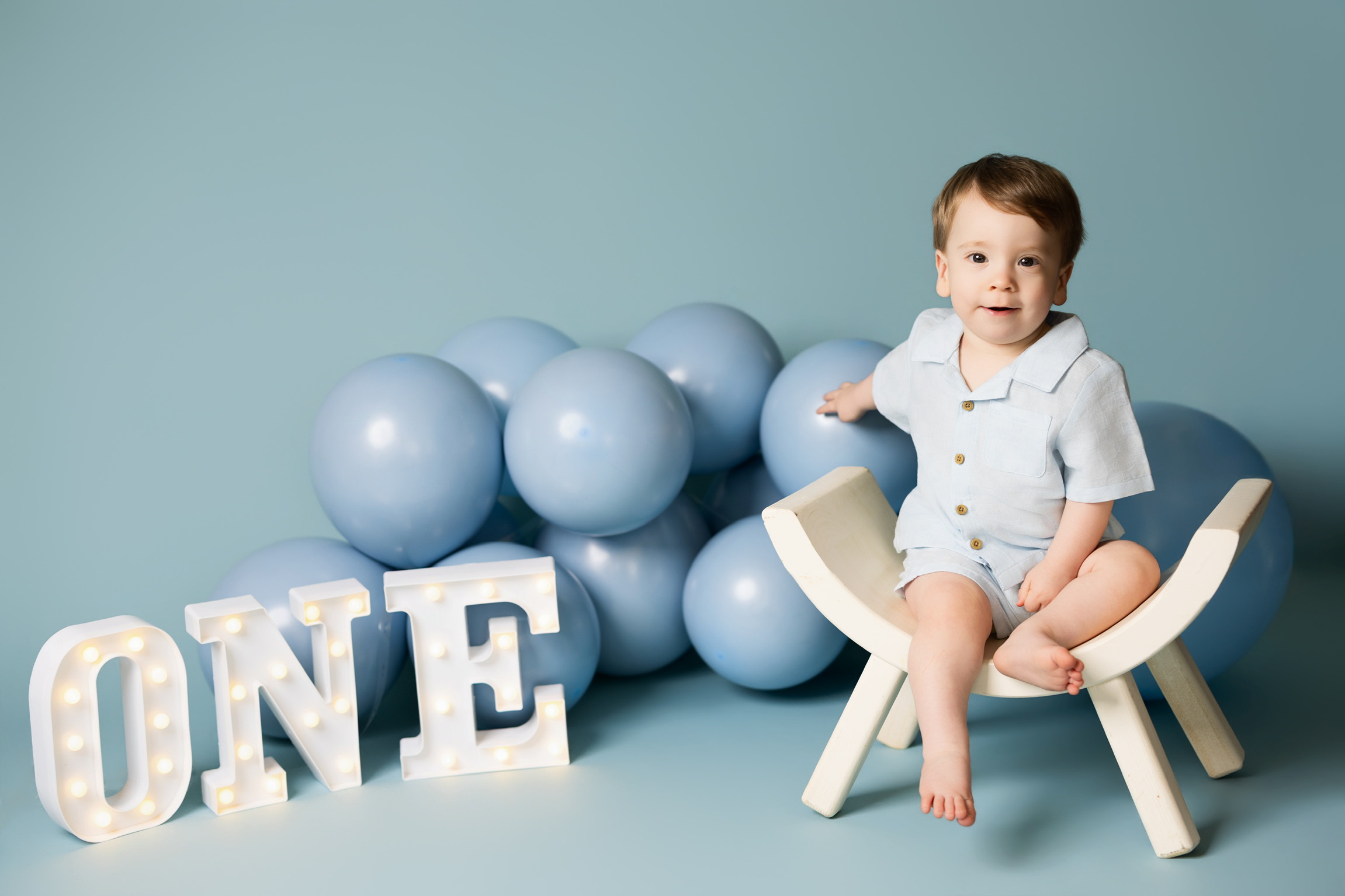 Cake smash photography Tampa FL first birthday